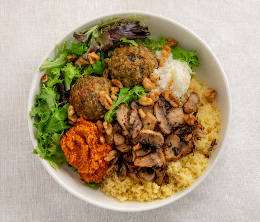 Turkey Meatballs & Preserved Lemon Tahini