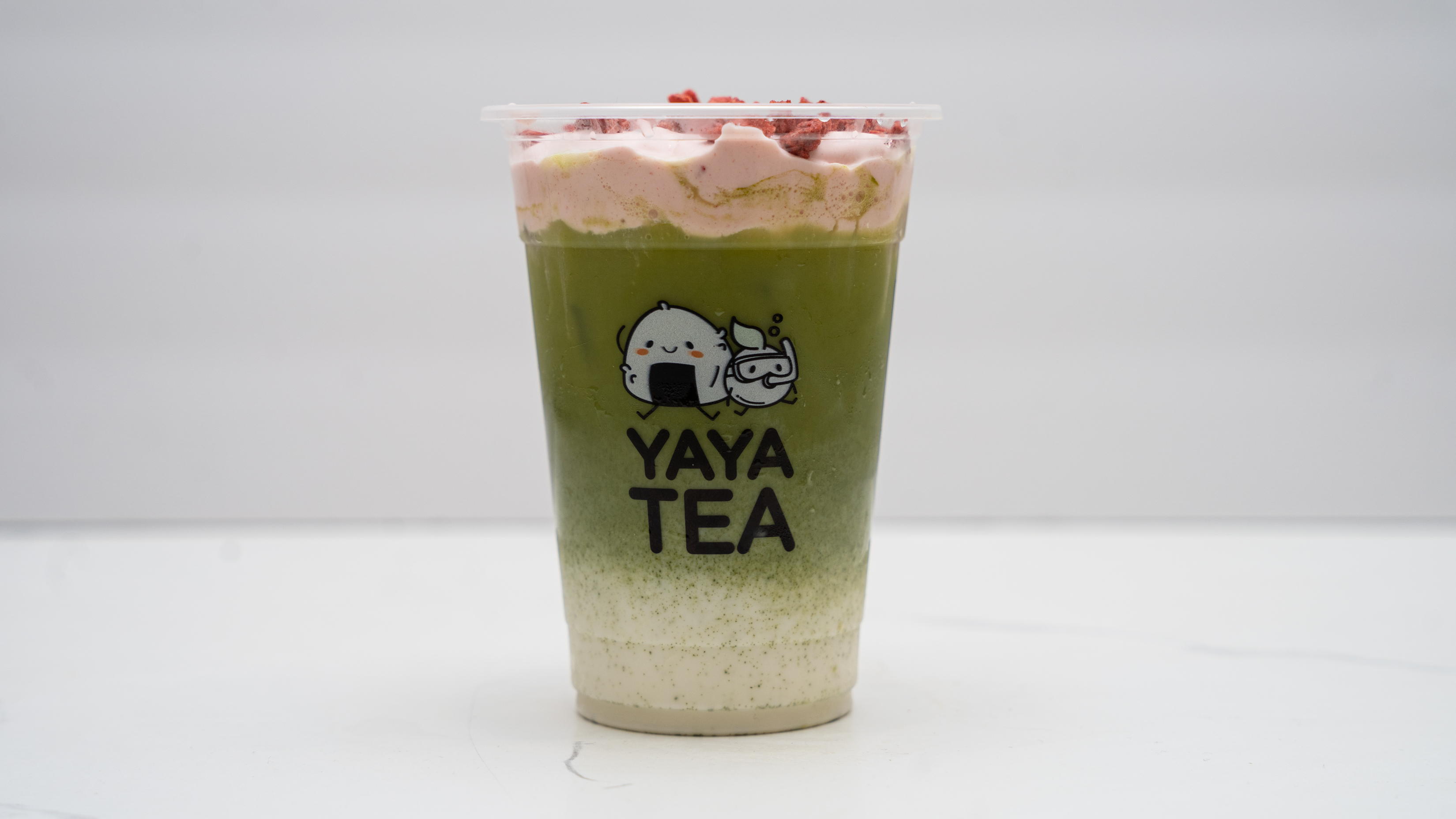 Strawberry Matcha Latte