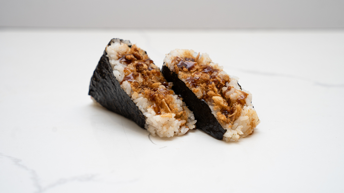Crispy Pork Floss riceball