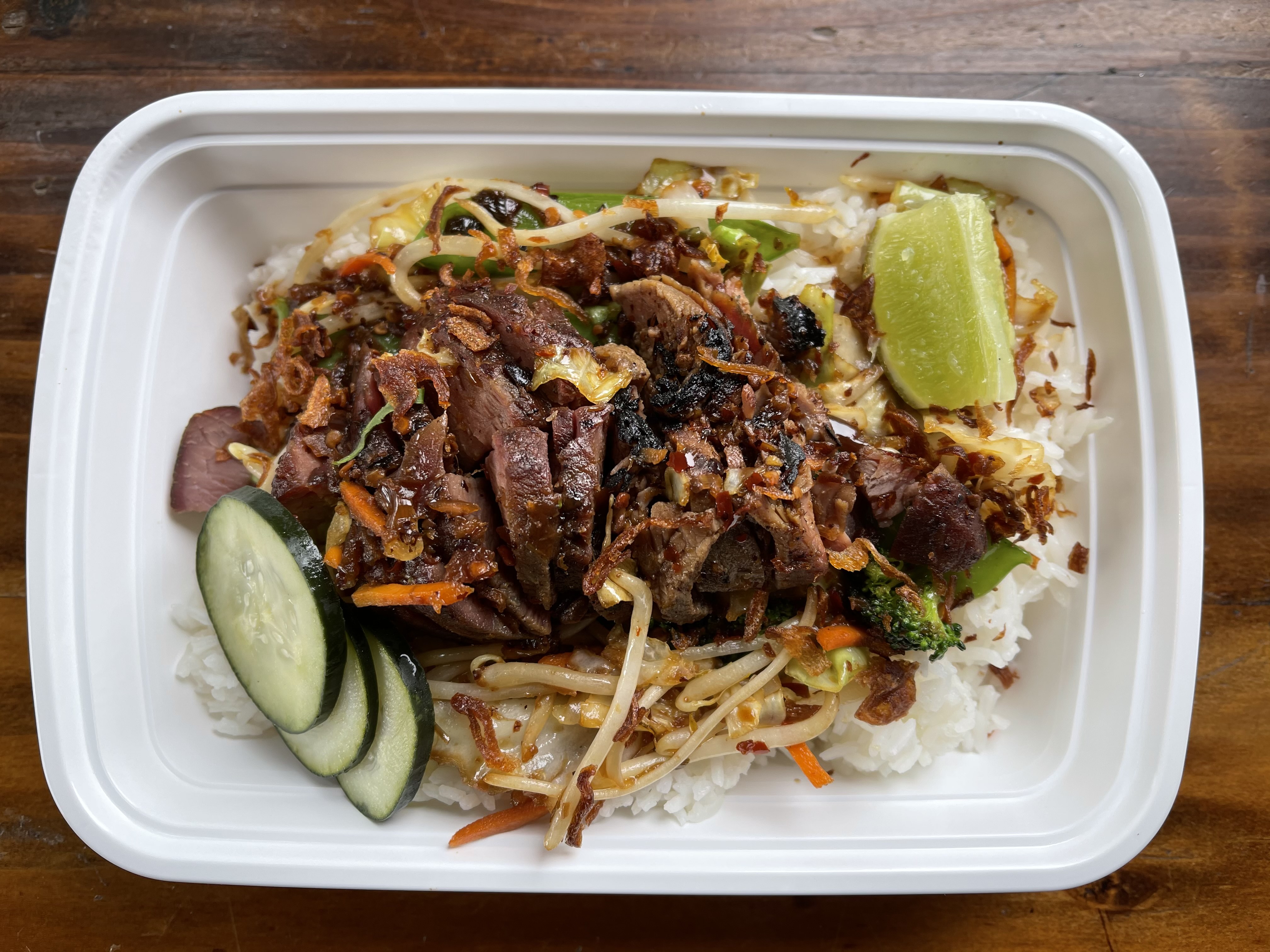 Spicy Steak & Veggie Box