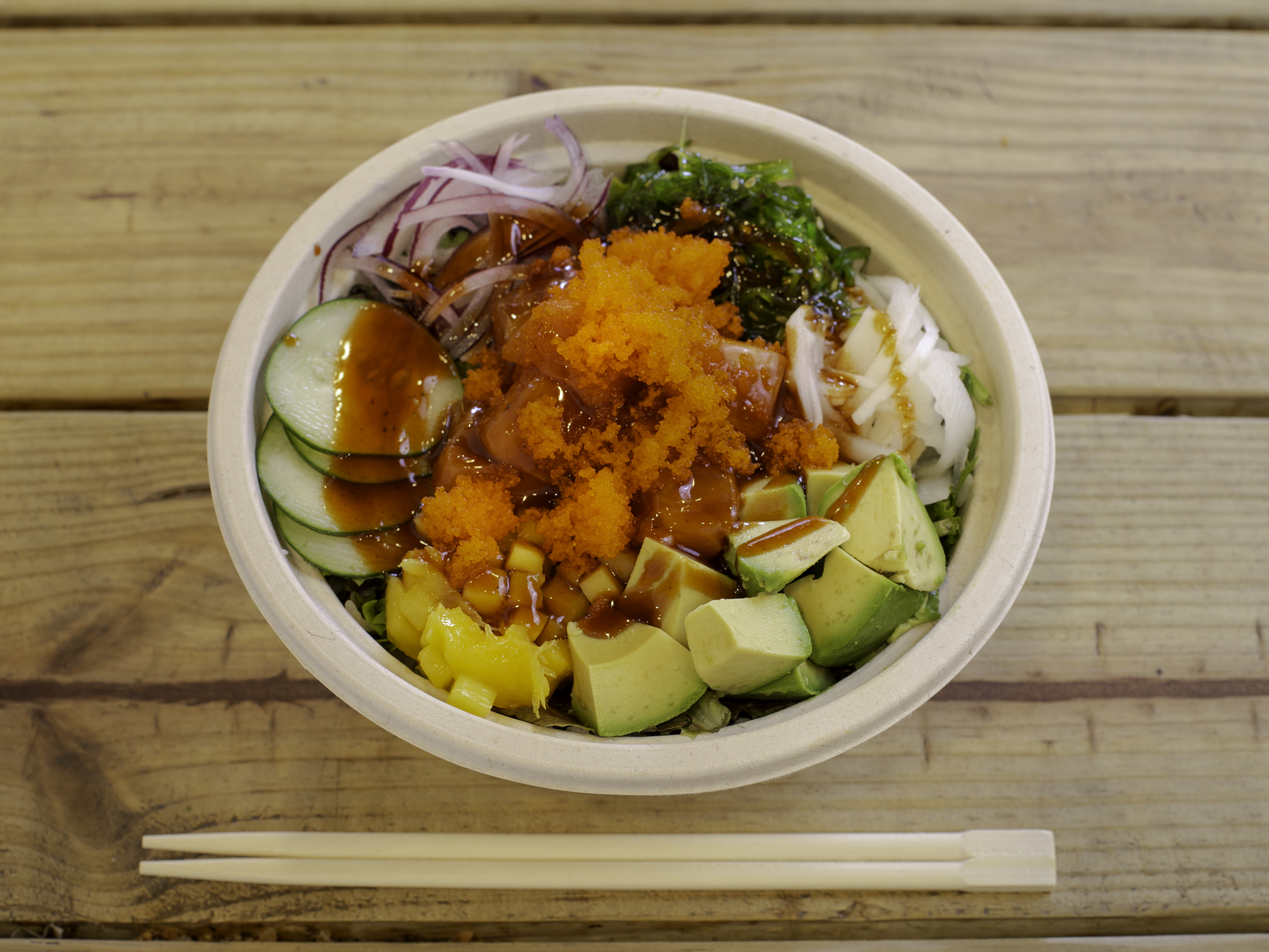 Tropical Salmon Poke
