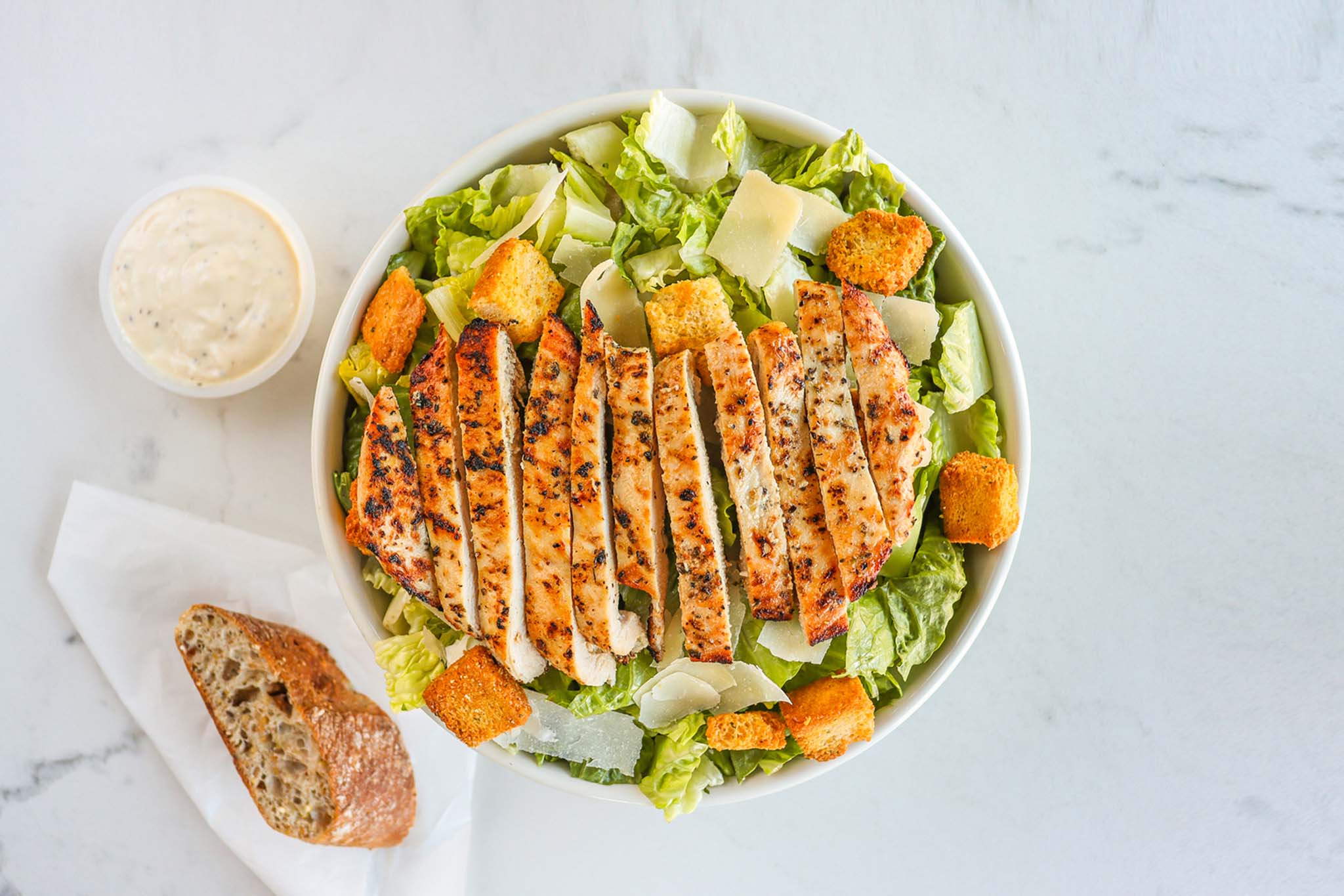 Classic Char-Grilled Chicken Caesar Salad