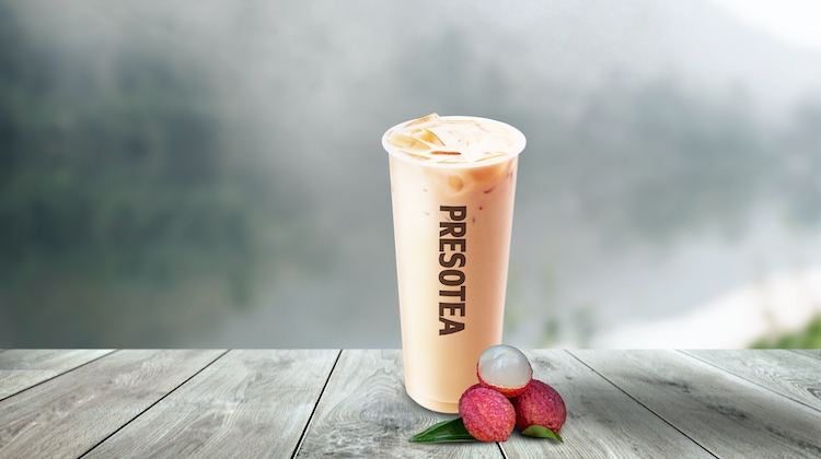 Lychee Milk Tea