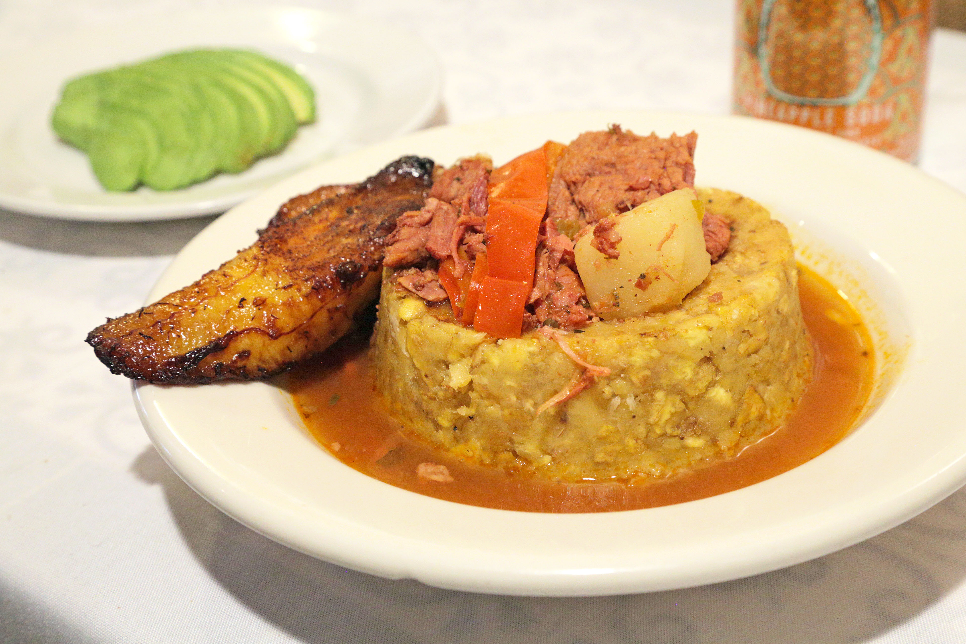 Mofongo de Carne Guisada