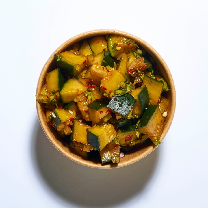 Marinated Cucumbers Side