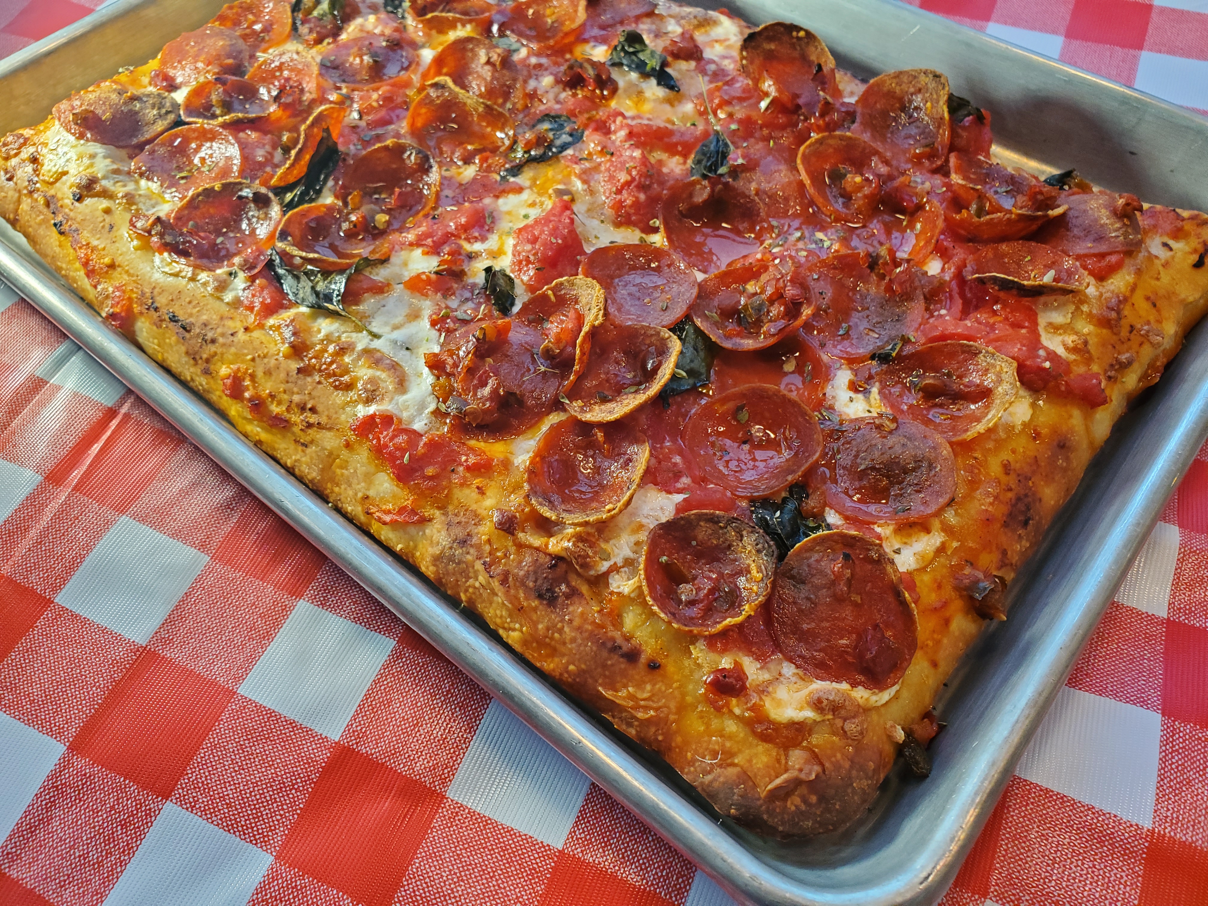 Spicy Salami Pizza