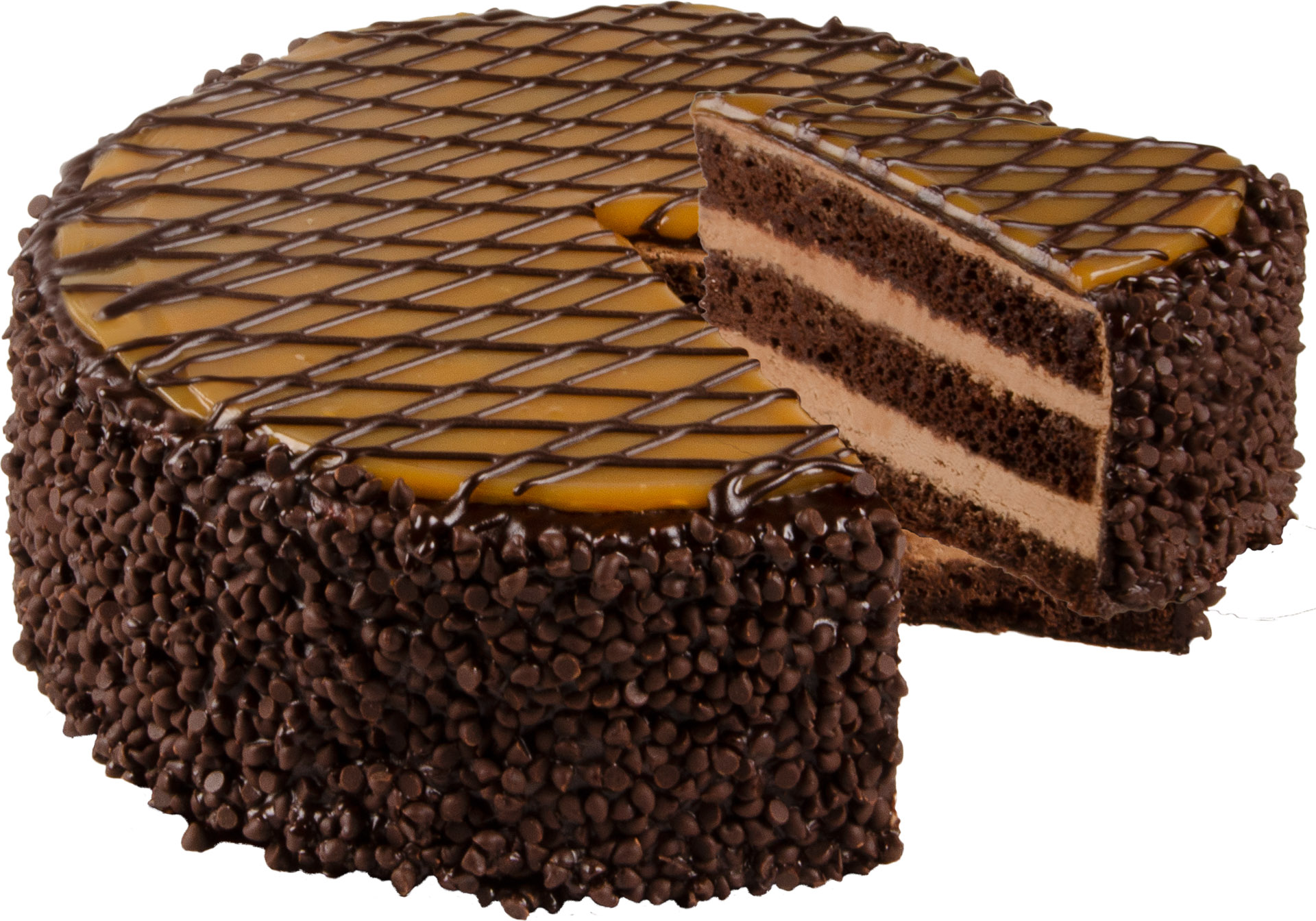 Milk Chocolate Caramel Cake 8"