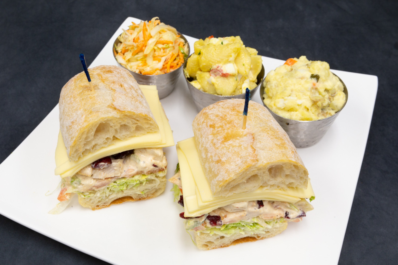 6. Chicken Salad Combo Sandwich
