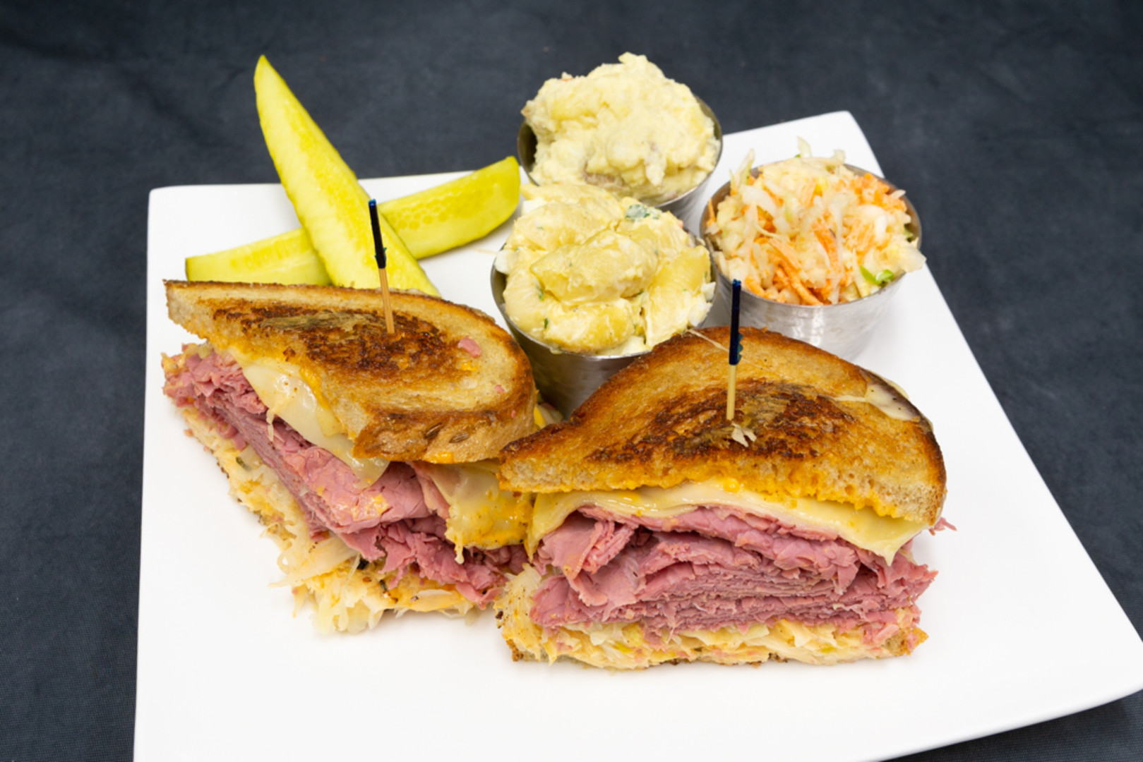 1. Corned Beef Reuben Sandwich