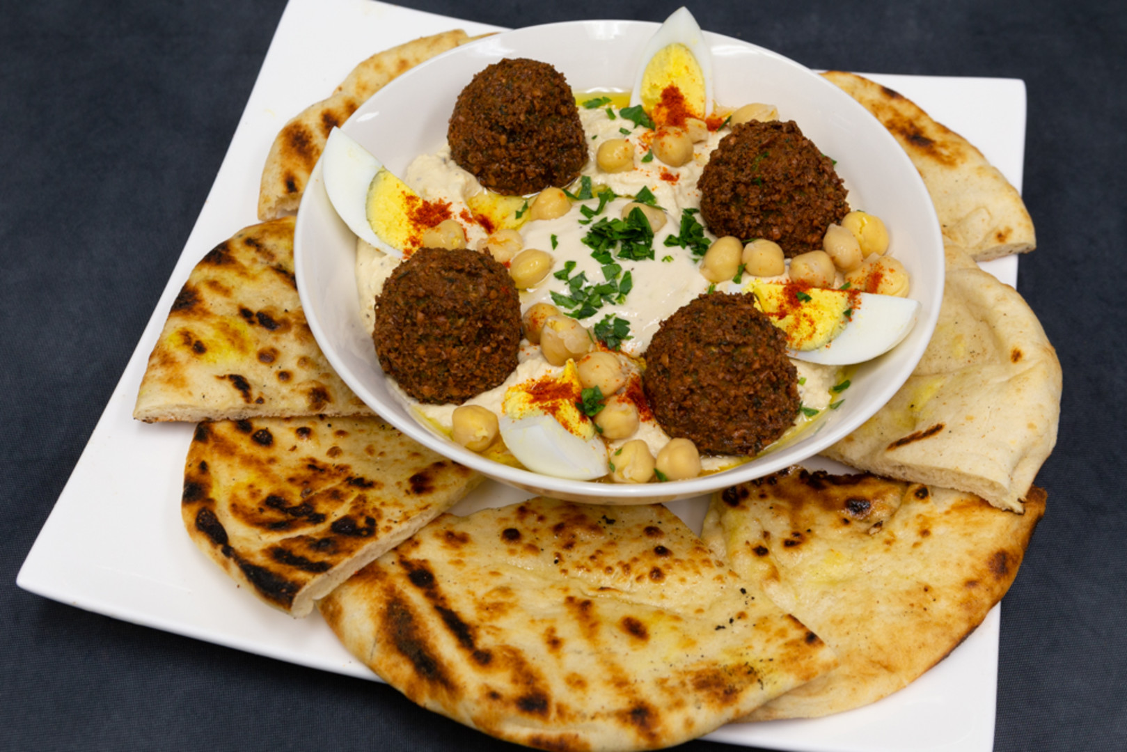 2. Falafel Hummus Bowl