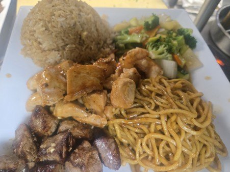 Hibachi Chicken and Steak (D)