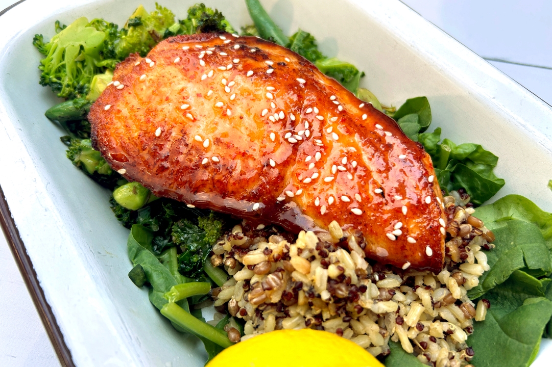 Honey-Sriracha Salmon