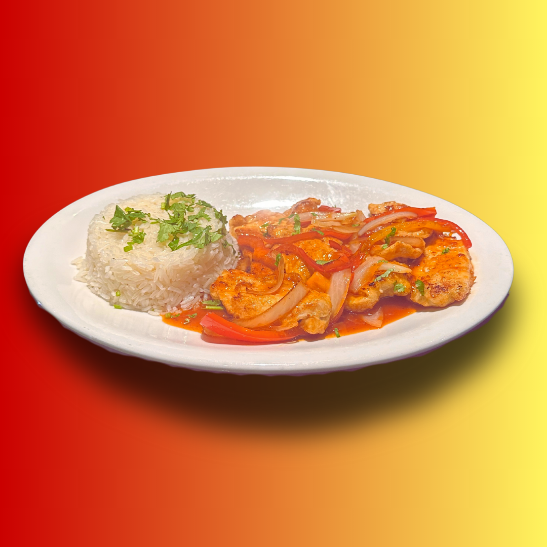 Grilled Bells (chikn with bell peppers)