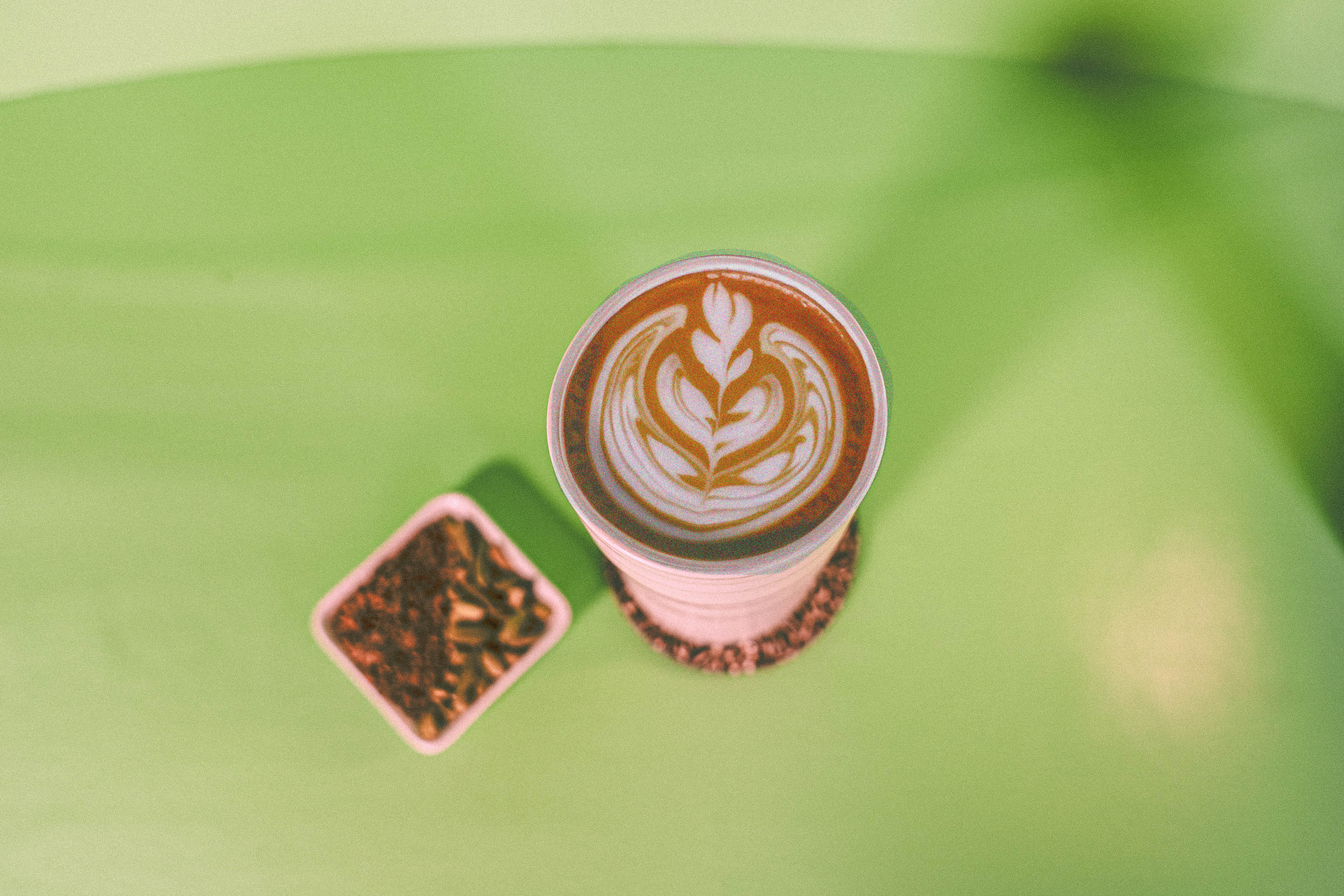 Hot Cardamom Maple Latte