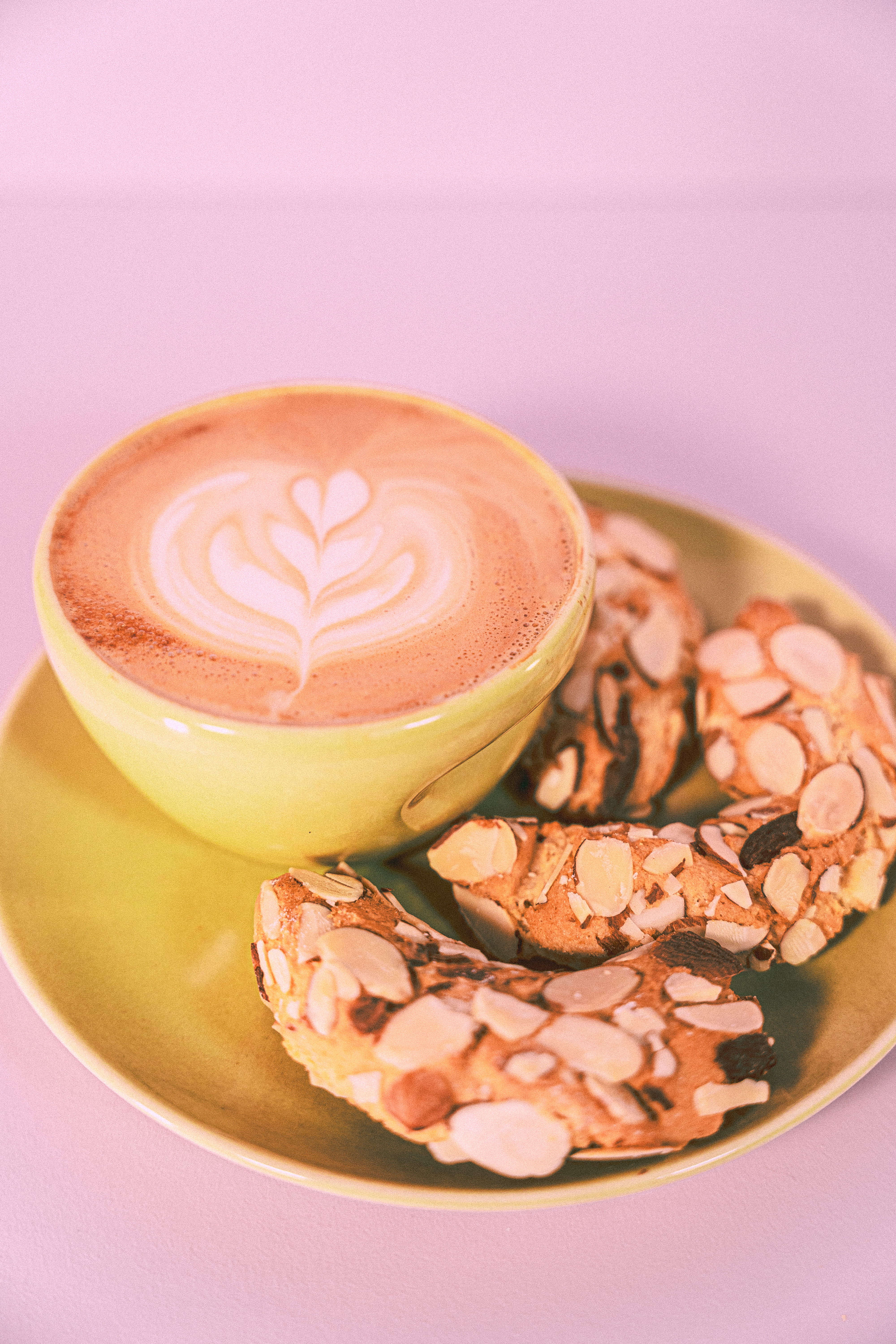 Hot Almond Cookie Latte
