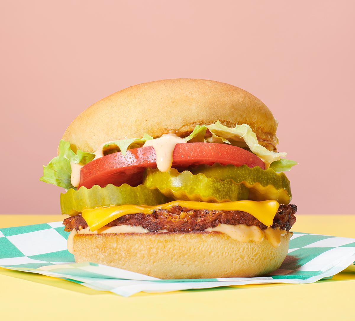 Vegan Single Cheeseburger
