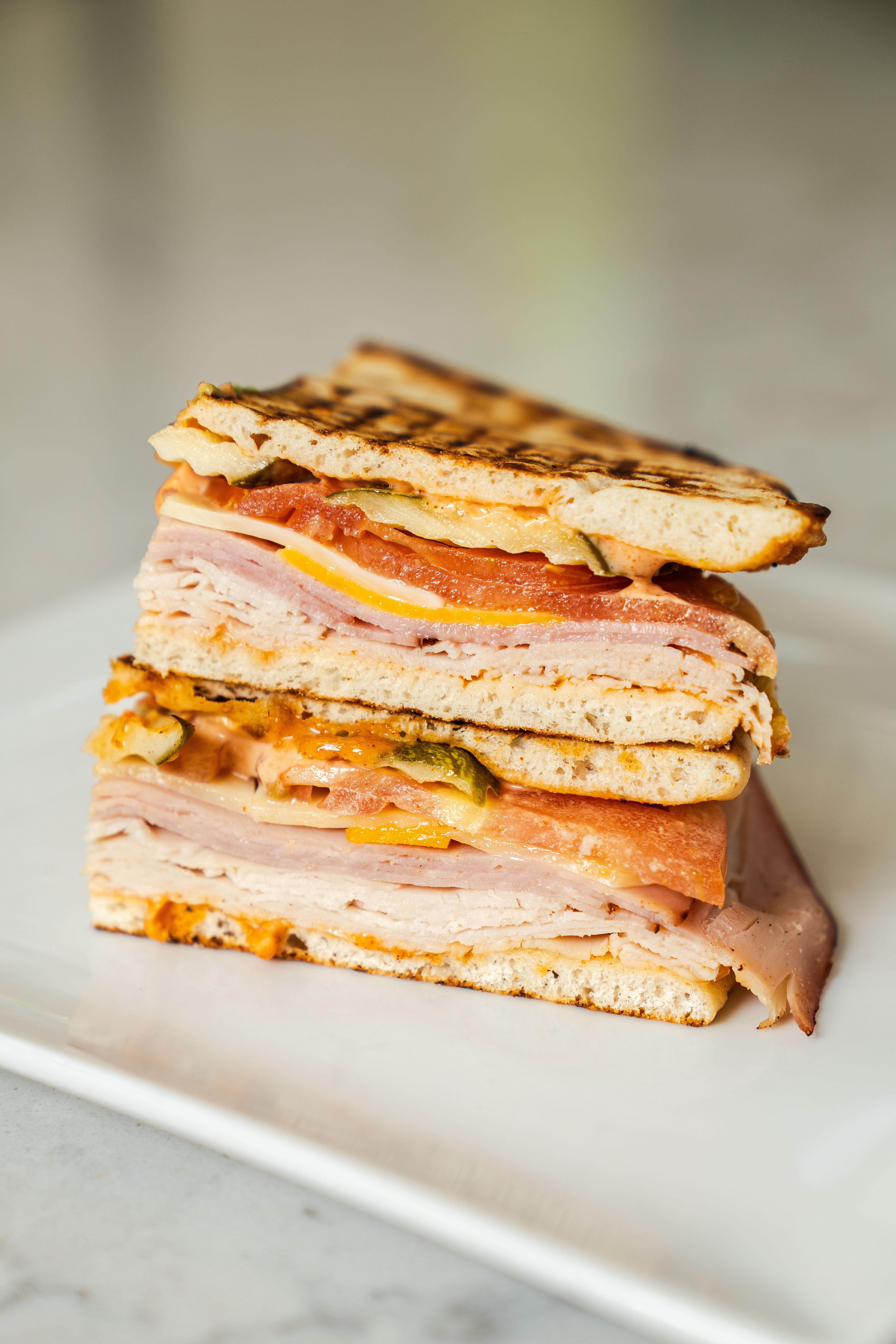 Smoked Turkey and Ham Panini