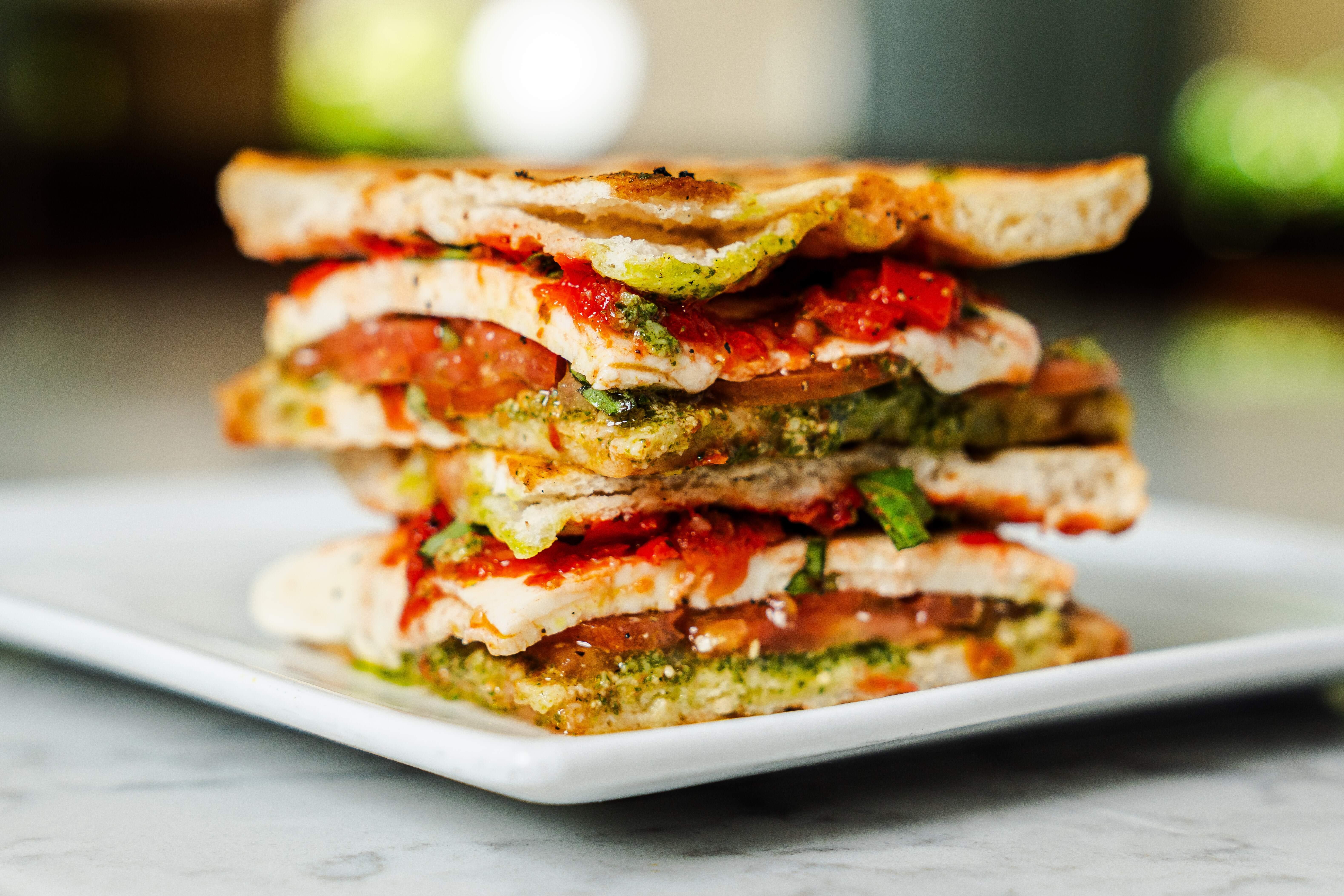 Tomato Mozzarella Panini