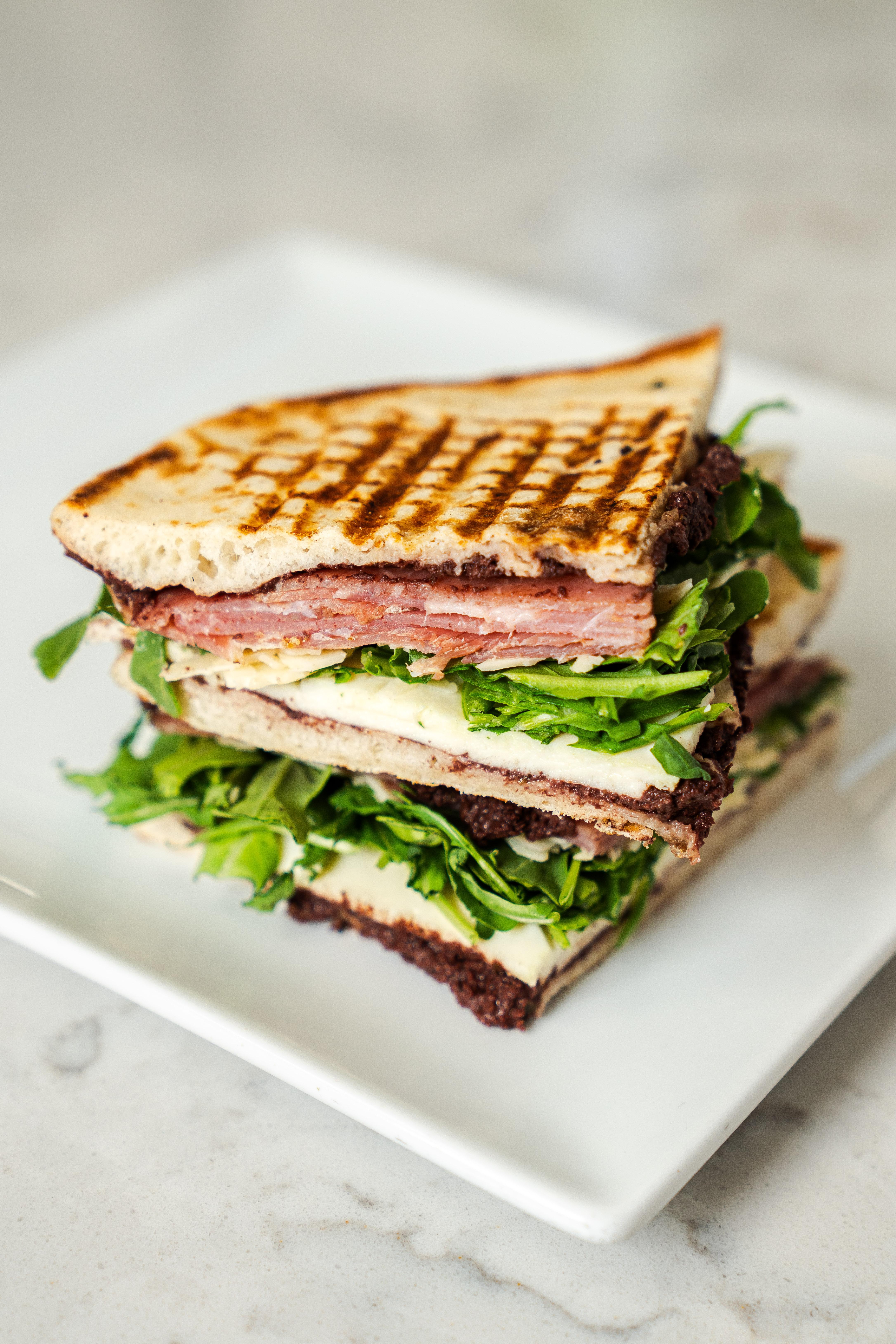 Prosciutto Arugula Panini