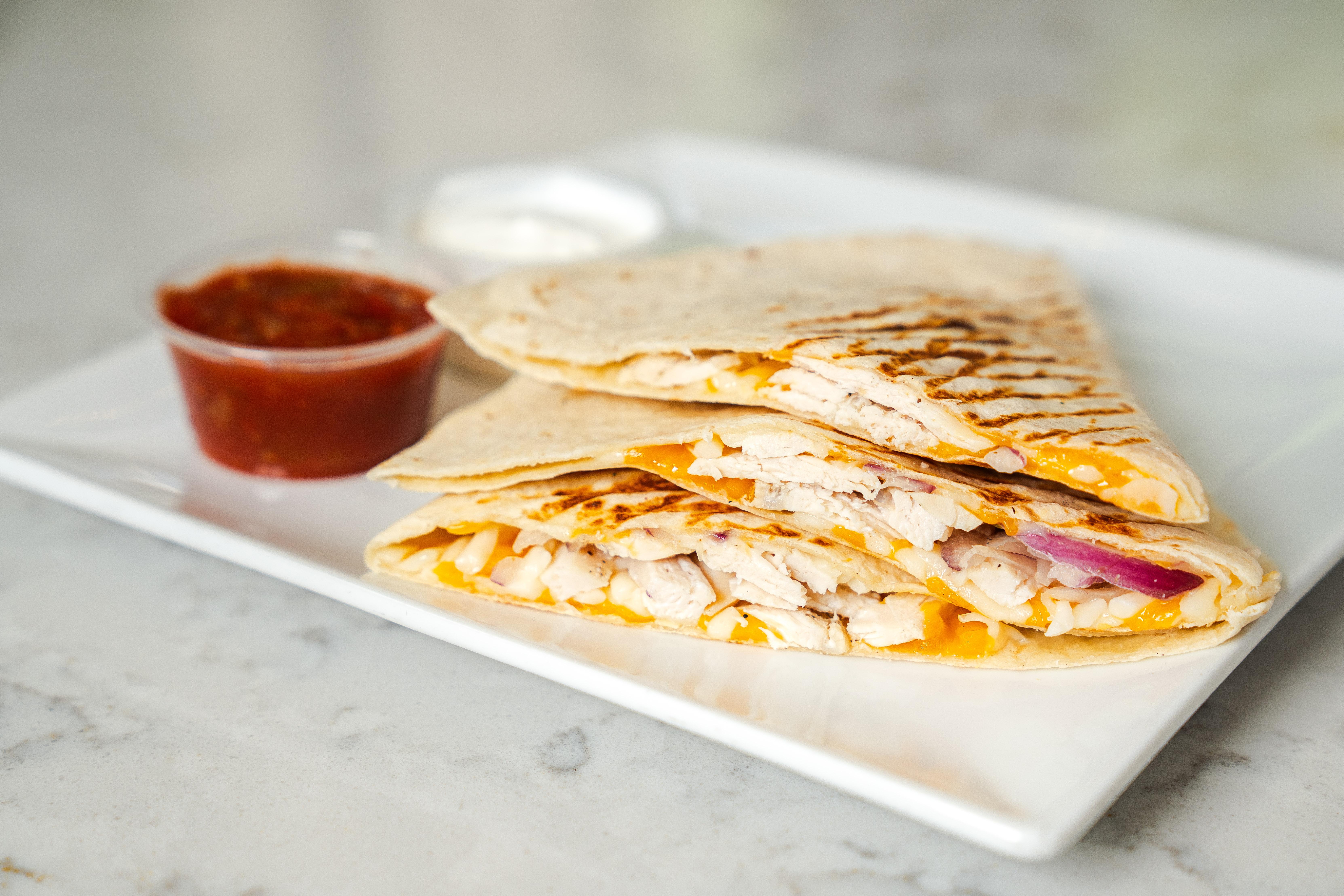 Grilled Chicken Quesadilla