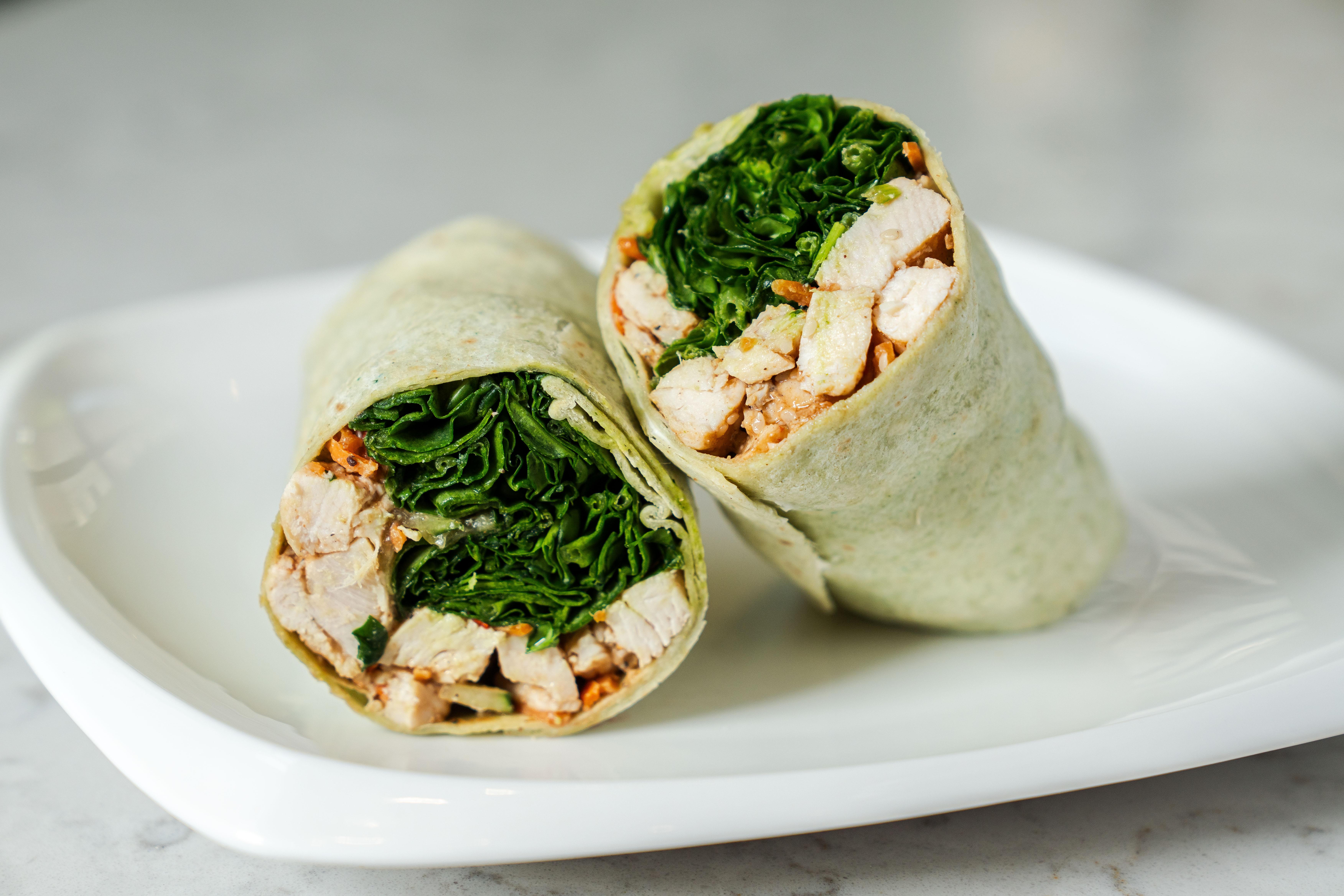 Asian Chicken Wrap