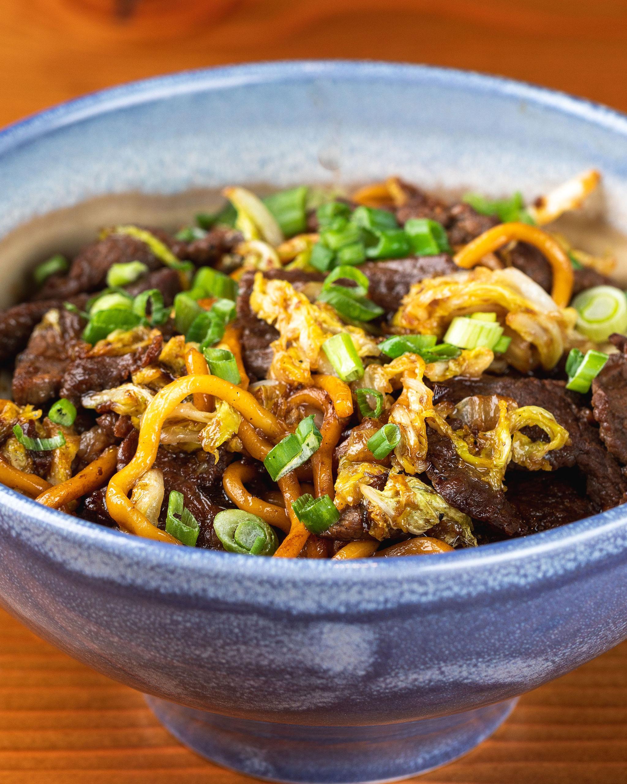 Shanghai Scallion Noodles