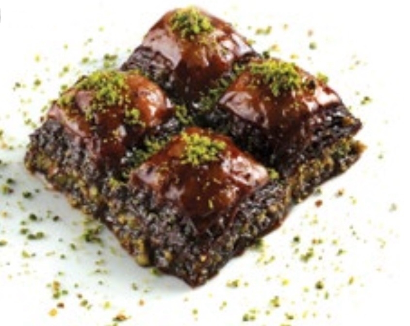 Chocolate Pistachio Baklava