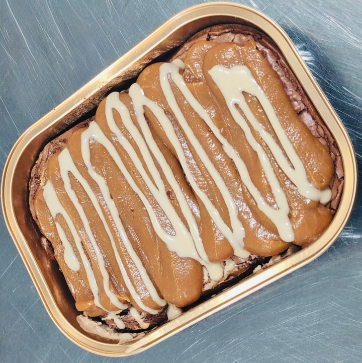 Espresso Caramel Brownie