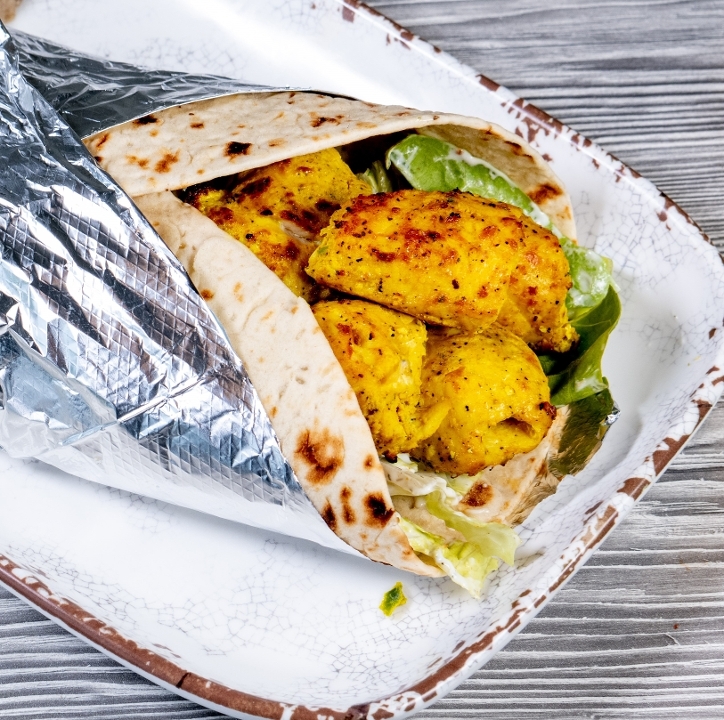 Chicken Kabob Wrap