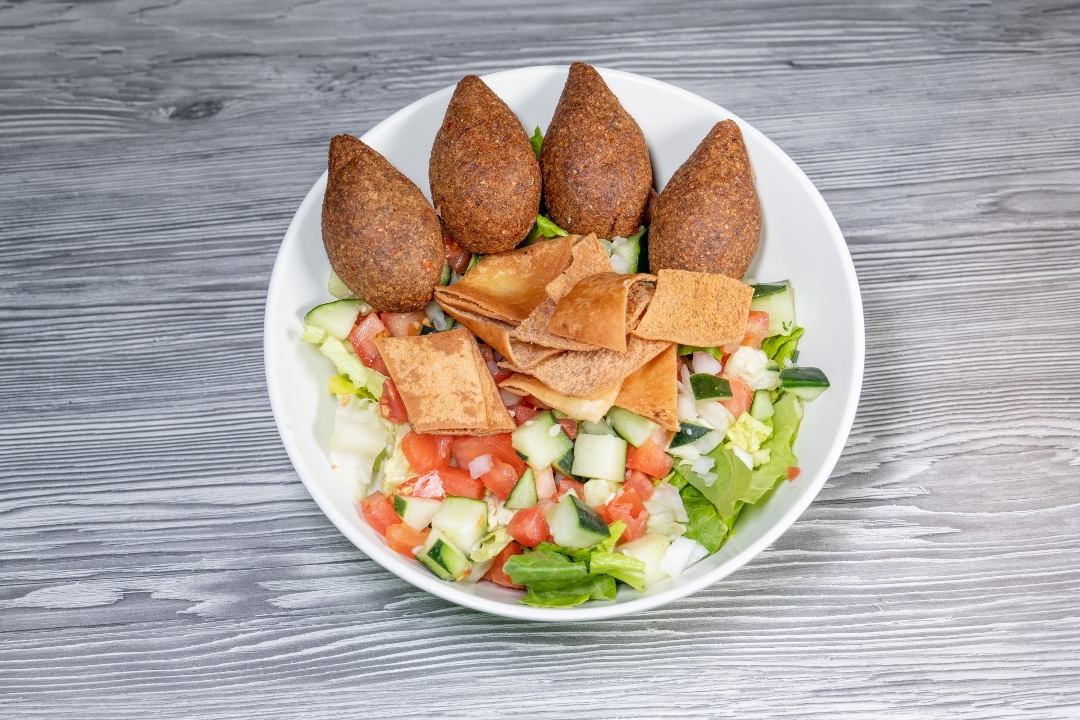 Vegan Pumpkin Kibbeh Salad