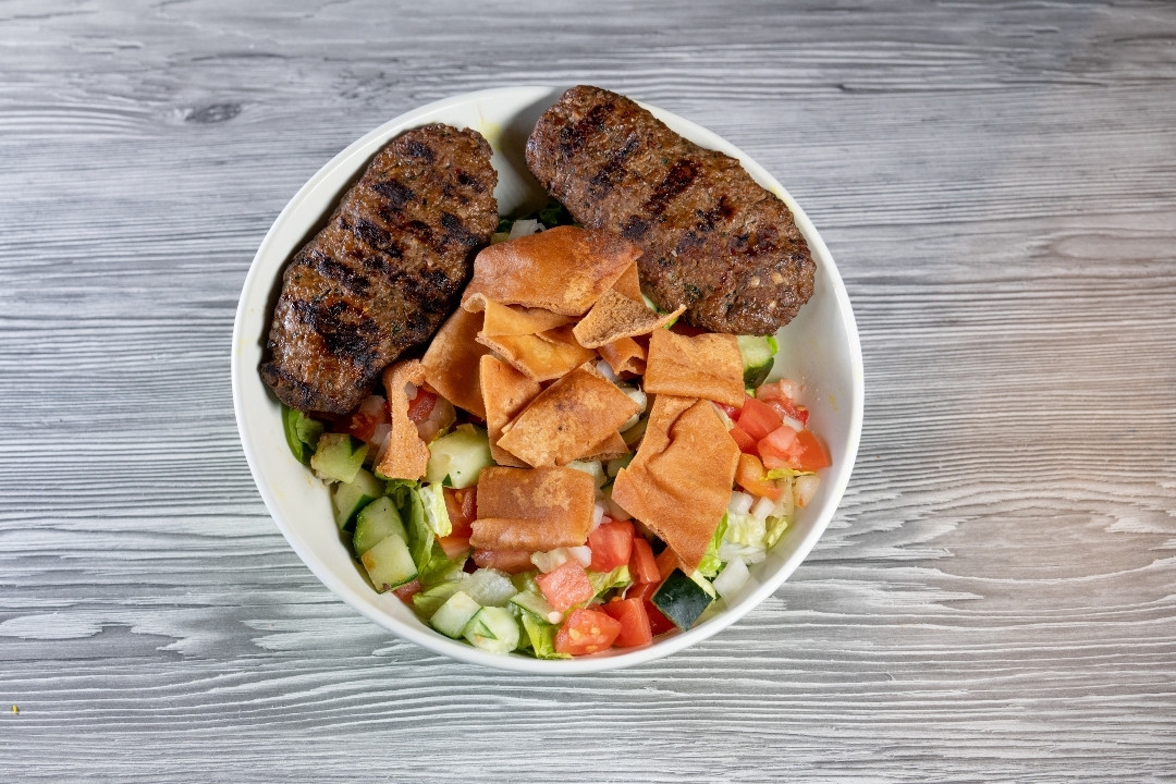 Beef and Lamb Minced (Kofta) Salad